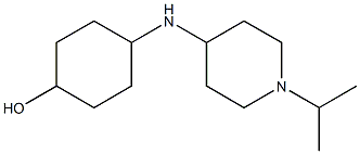 4-{[1-(propan-2-yl)piperidin-4-yl]amino}cyclohexan-1-ol 结构式