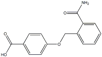 4-{[2-(aminocarbonyl)benzyl]oxy}benzoic acid