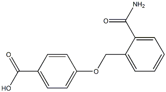 4-{[2-(aminocarbonyl)benzyl]oxy}benzoic acid|