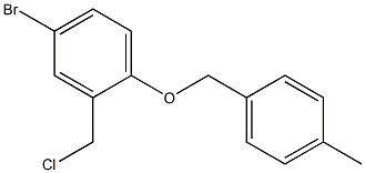 4-bromo-2-(chloromethyl)-1-[(4-methylphenyl)methoxy]benzene