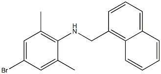 4-bromo-2,6-dimethyl-N-(naphthalen-1-ylmethyl)aniline