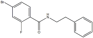  4-bromo-2-fluoro-N-(2-phenylethyl)benzamide