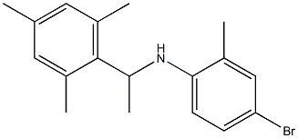 4-bromo-2-methyl-N-[1-(2,4,6-trimethylphenyl)ethyl]aniline