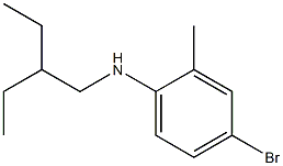 4-bromo-N-(2-ethylbutyl)-2-methylaniline