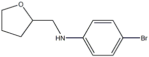 4-bromo-N-(oxolan-2-ylmethyl)aniline Structure