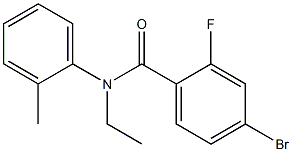 4-bromo-N-ethyl-2-fluoro-N-(2-methylphenyl)benzamide