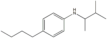 4-butyl-N-(3-methylbutan-2-yl)aniline