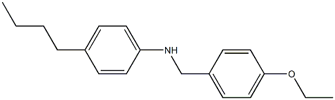 4-butyl-N-[(4-ethoxyphenyl)methyl]aniline,,结构式