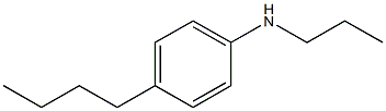 4-butyl-N-propylaniline,,结构式