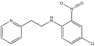 4-chloro-2-nitro-N-[2-(pyridin-2-yl)ethyl]aniline