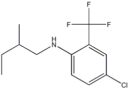  4-chloro-N-(2-methylbutyl)-2-(trifluoromethyl)aniline