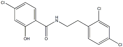 4-chloro-N-[2-(2,4-dichlorophenyl)ethyl]-2-hydroxybenzamide