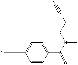 4-cyano-N-(2-cyanoethyl)-N-methylbenzamide|