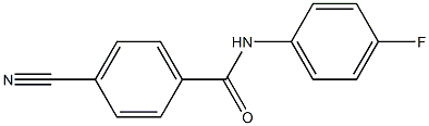  4-cyano-N-(4-fluorophenyl)benzamide