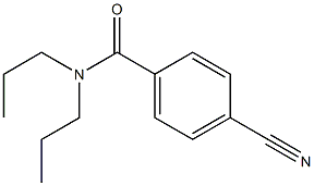 4-cyano-N,N-dipropylbenzamide Struktur