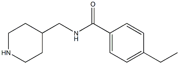  4-ethyl-N-(piperidin-4-ylmethyl)benzamide