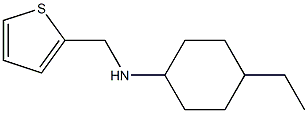 4-ethyl-N-(thiophen-2-ylmethyl)cyclohexan-1-amine Structure