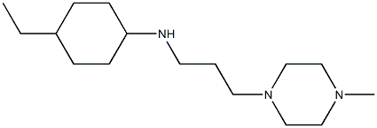  4-ethyl-N-[3-(4-methylpiperazin-1-yl)propyl]cyclohexan-1-amine