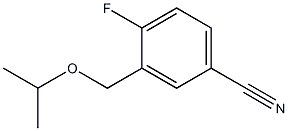 4-fluoro-3-(isopropoxymethyl)benzonitrile