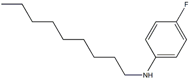 4-fluoro-N-nonylaniline Structure