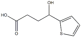 4-hydroxy-4-(thiophen-2-yl)butanoic acid,,结构式