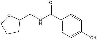 4-hydroxy-N-(oxolan-2-ylmethyl)benzamide 化学構造式