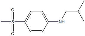  4-methanesulfonyl-N-(2-methylpropyl)aniline