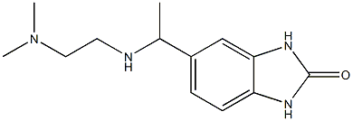 5-(1-{[2-(dimethylamino)ethyl]amino}ethyl)-2,3-dihydro-1H-1,3-benzodiazol-2-one|