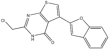 5-(1-benzofuran-2-yl)-2-(chloromethyl)-3H,4H-thieno[2,3-d]pyrimidin-4-one