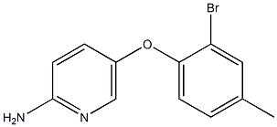 5-(2-bromo-4-methylphenoxy)pyridin-2-amine