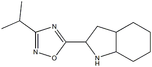5-(octahydro-1H-indol-2-yl)-3-(propan-2-yl)-1,2,4-oxadiazole Structure