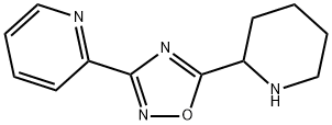 5-(piperidin-2-yl)-3-(pyridin-2-yl)-1,2,4-oxadiazole Structure