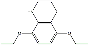 5,8-diethoxy-1,2,3,4-tetrahydroquinoline Structure