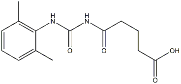 5-{[(2,6-dimethylphenyl)carbamoyl]amino}-5-oxopentanoic acid