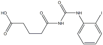 5-{[(2-iodophenyl)carbamoyl]amino}-5-oxopentanoic acid|