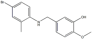 5-{[(4-bromo-2-methylphenyl)amino]methyl}-2-methoxyphenol