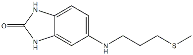  5-{[3-(methylsulfanyl)propyl]amino}-2,3-dihydro-1H-1,3-benzodiazol-2-one