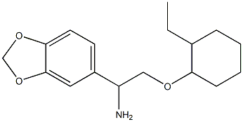 5-{1-amino-2-[(2-ethylcyclohexyl)oxy]ethyl}-2H-1,3-benzodioxole