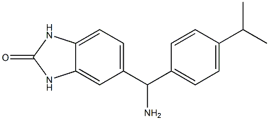 5-{amino[4-(propan-2-yl)phenyl]methyl}-2,3-dihydro-1H-1,3-benzodiazol-2-one