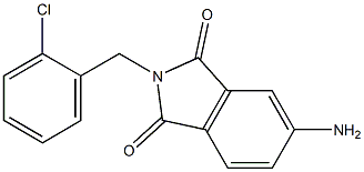  5-amino-2-[(2-chlorophenyl)methyl]-2,3-dihydro-1H-isoindole-1,3-dione