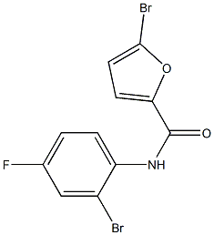 5-bromo-N-(2-bromo-4-fluorophenyl)furan-2-carboxamide