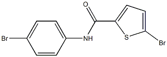 5-bromo-N-(4-bromophenyl)thiophene-2-carboxamide