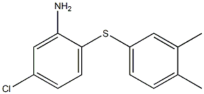 5-chloro-2-[(3,4-dimethylphenyl)sulfanyl]aniline