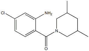  5-chloro-2-[(3,5-dimethylpiperidin-1-yl)carbonyl]aniline