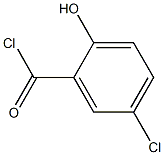 5-chloro-2-hydroxybenzoyl chloride,,结构式