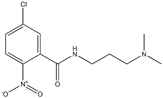 5-chloro-N-[3-(dimethylamino)propyl]-2-nitrobenzamide Structure