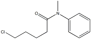 5-chloro-N-methyl-N-phenylpentanamide Struktur