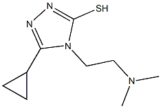 5-cyclopropyl-4-[2-(dimethylamino)ethyl]-4H-1,2,4-triazole-3-thiol