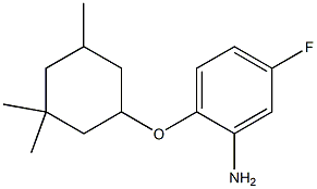 5-fluoro-2-[(3,3,5-trimethylcyclohexyl)oxy]aniline