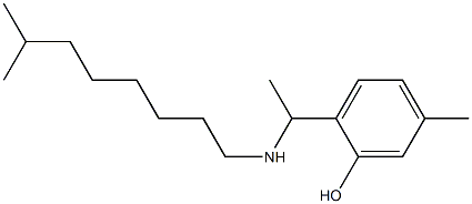 5-methyl-2-{1-[(7-methyloctyl)amino]ethyl}phenol